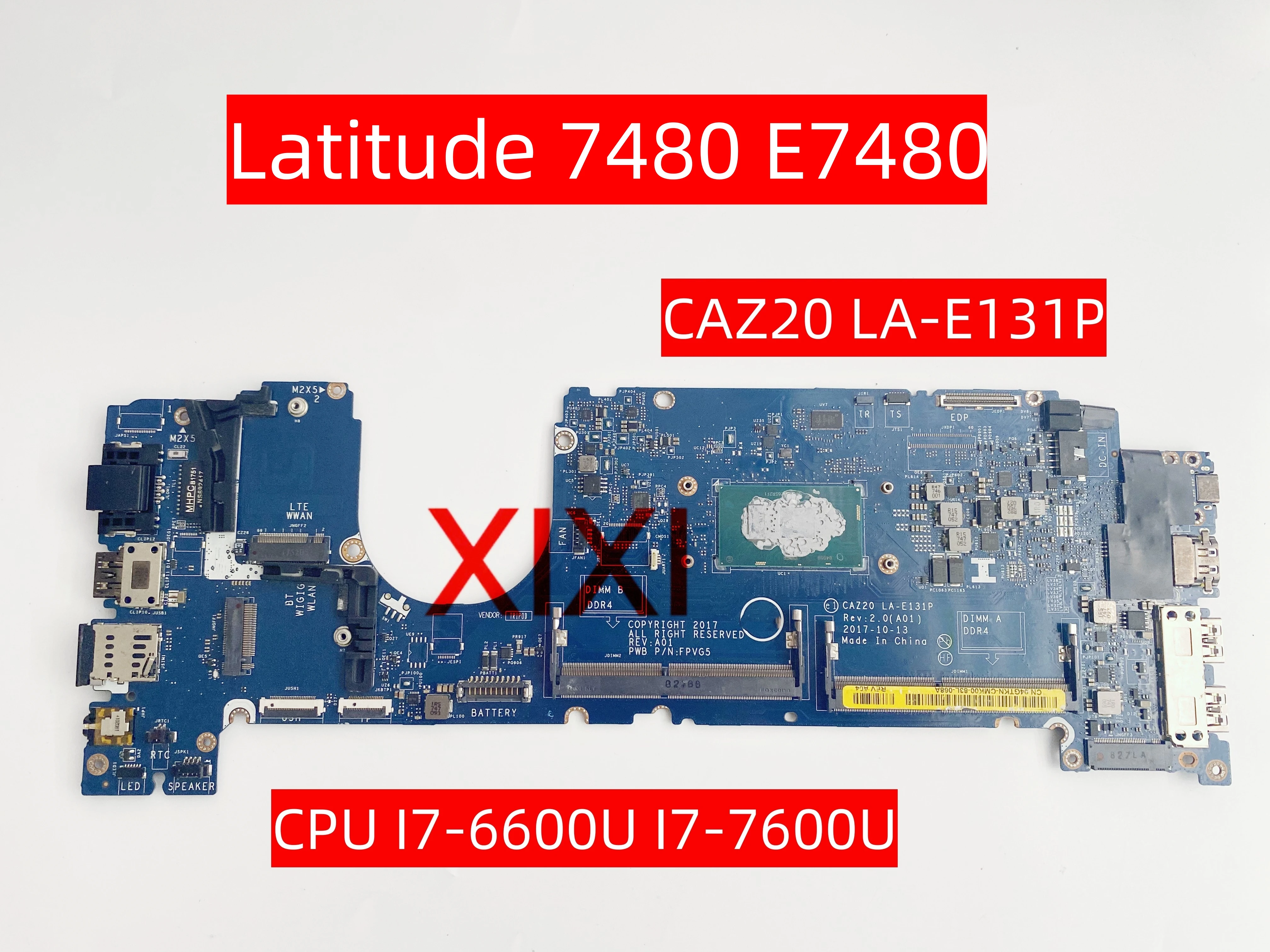 caz20-la-e131p-for-dell-latitude-7480-e7480-laptop-motherboard-with-cpu