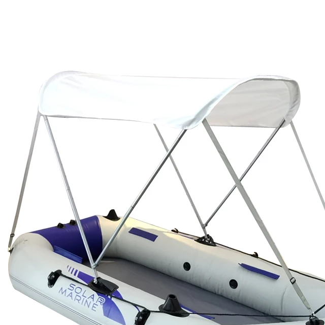 Tente,Auvent de bateau gonflable en caoutchouc pour 2 à 4 personnes,auvent  de pêche,Hovercraft,pare-soleil pliant - Type 2 People - Cdiscount Sport