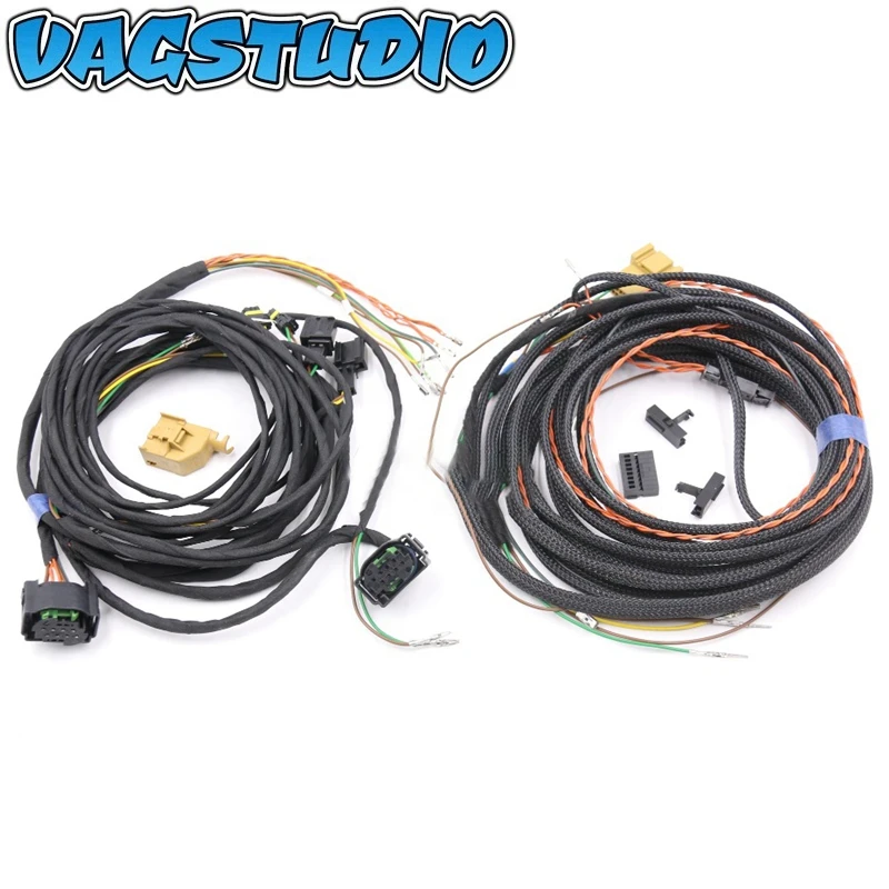 

FOR VW Passat B8 3Q0 Radar LANE CHANGE SIDE ASSIST SYSTEM Blind Spot Assist Wire Cable Harness