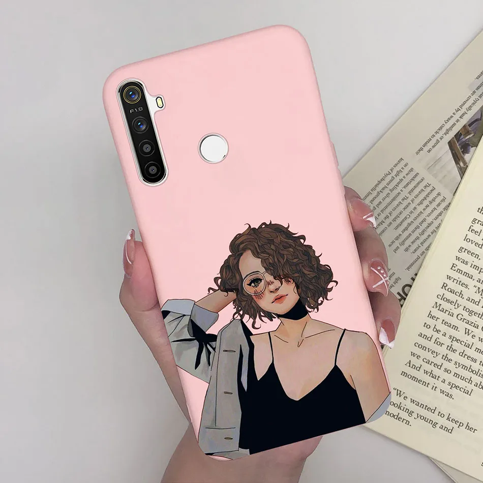 Cute Soft Matte Bumper Back Cover Phone Case