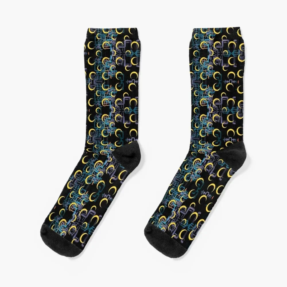 

Dan Flashes pattern cool tim robinson #1 Socks heated gift Socks For Women Men's