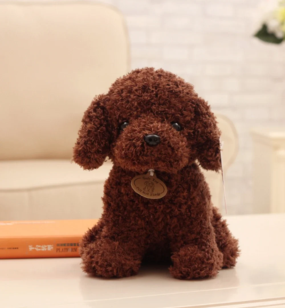 Süßes Teddy Plüschhund Spielzeug Mit Locken Als Kindergeschenk_voghion.com
