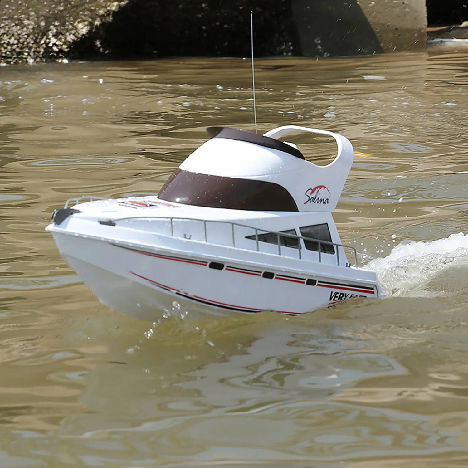 Moto De Agua Hinchable Con Motor Modelo Set 4GHz Control Remoto