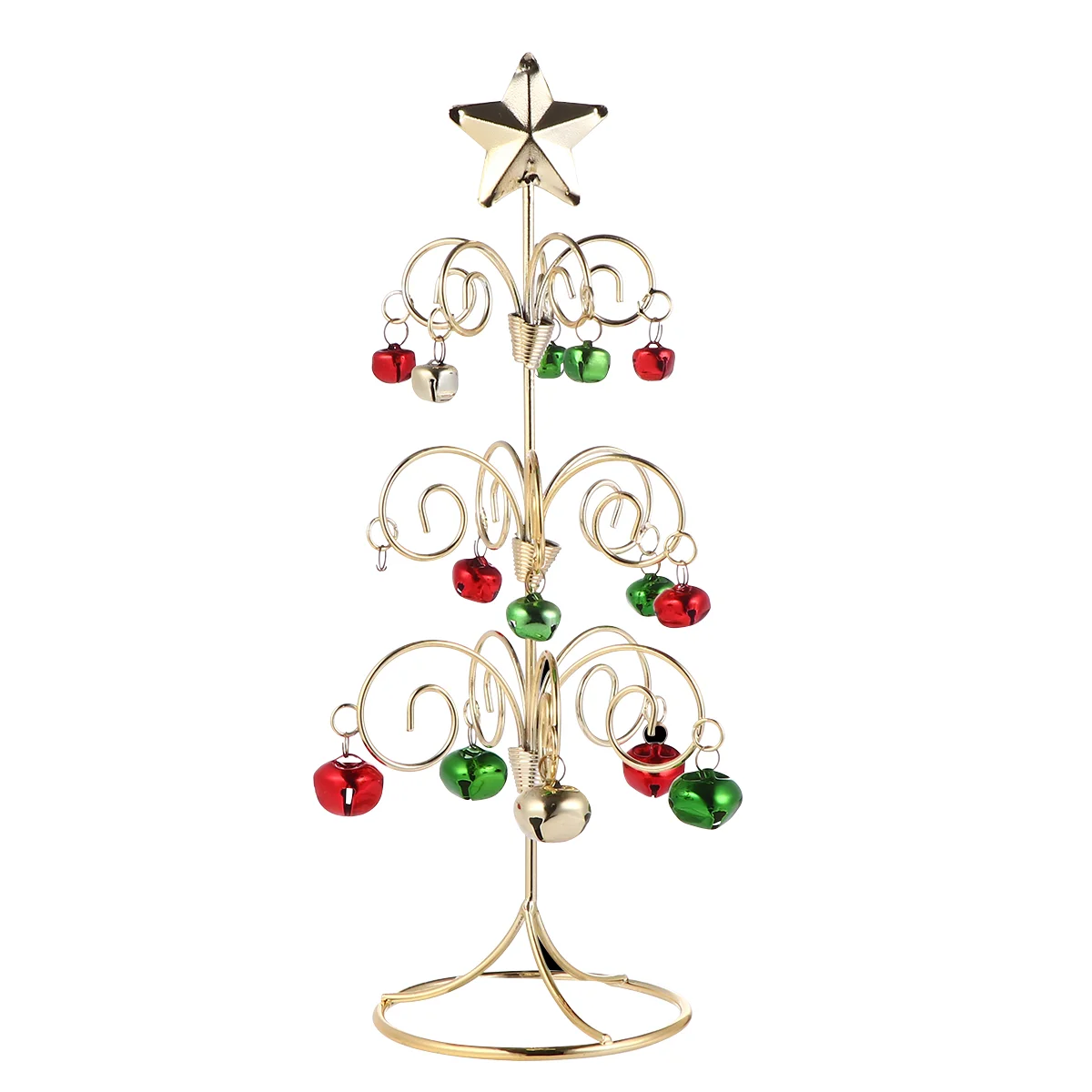 

1Pc Iron Art Mini Xmas Tree Decor Christmas Tree Ornament Party Adornments