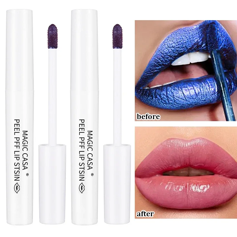 Peel-Off Lip Glaze Amazing Lasting Matte Velvet Liquid Lipstick Waterproof Antiaderente Cup Tear Off Lip Gloss Lips Makeup Cosmetic