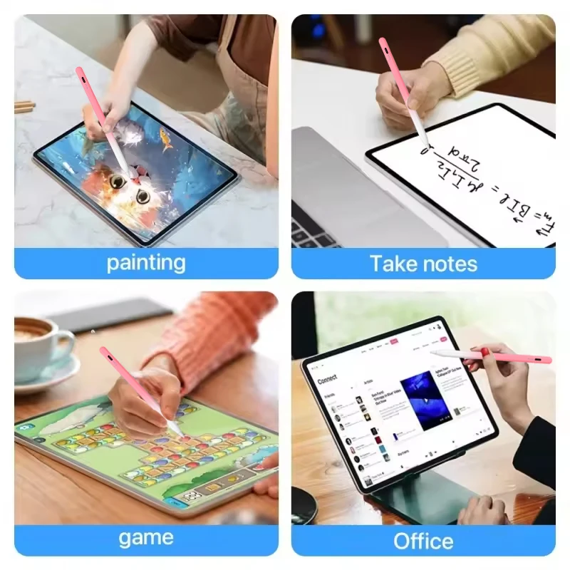 Enhanced Precision Stylus for iPad - Sleek Touch Pen for Drawing and Note-taking