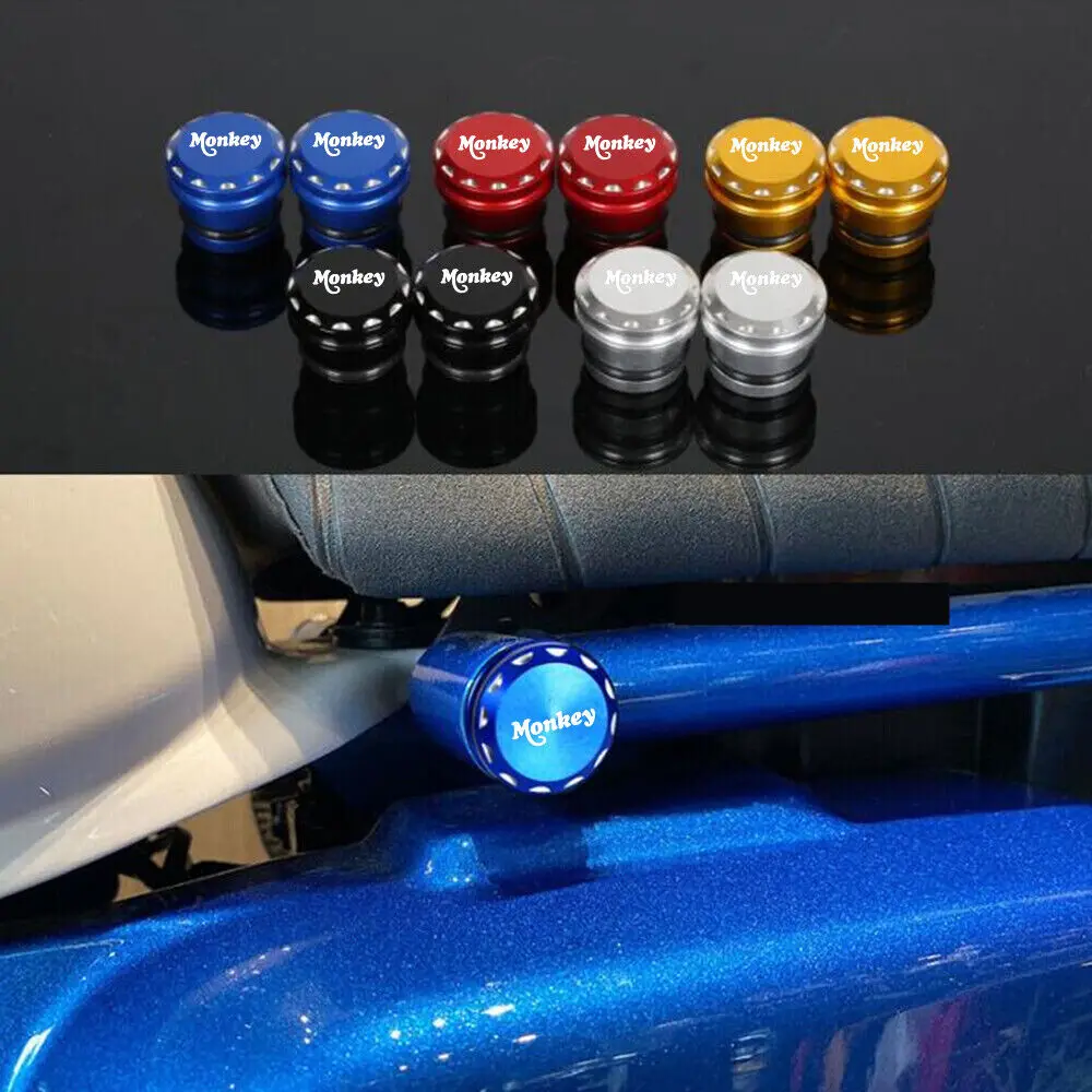 

3D Aluminium Seat Bolts Screws Frame Cap For Honda Monkey 125 MONKEY125 Z125 Z 125 2018-2023