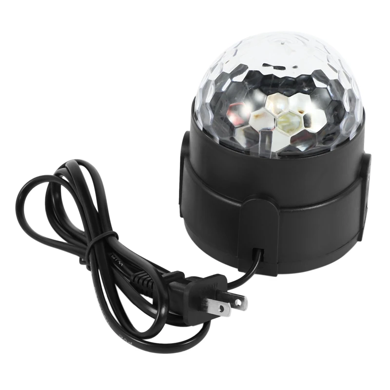 

HOT-Sound Activated Party Lights With Remote Control Dj Lighting, RBG Disco Ball, Strobe Lamp 7 Modes Stage Par Light For Home R