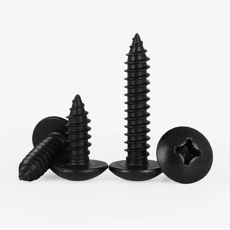 M3 M4 M5 M6 304 Stainless Steel Cross Large Flat Head Round Head Large Umbrella Mushroom self tapping screw