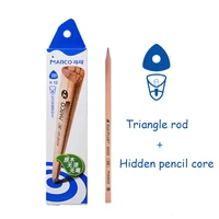 Marco Triangle Sketch Writing Pencil Students Professional Stationery Supplies for Beginner 2