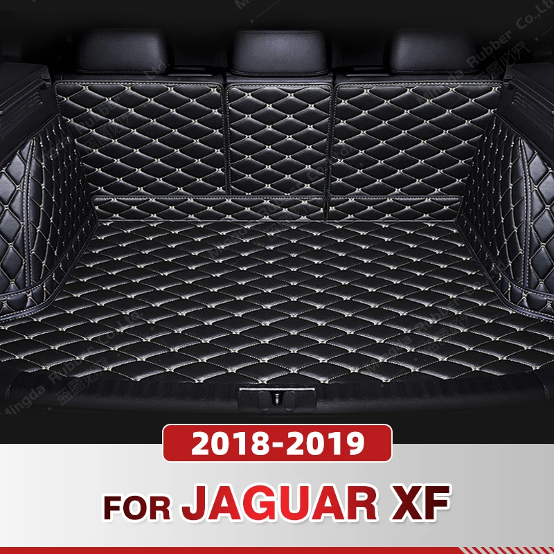 

Автомобильный коврик для багажника с полным покрытием для Jaguar XF Station Wagon 2018 2019, автомобильный коврик для багажника, подкладка для груза, защитные аксессуары для интерьера