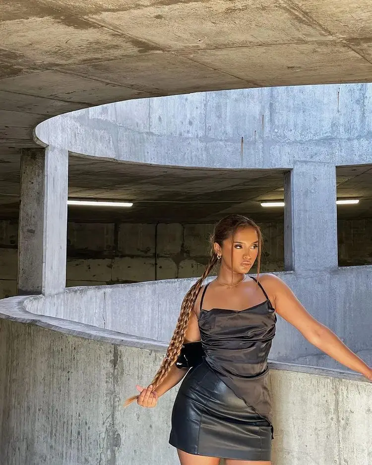 Synthetic Long Braided Ponytail Hair Rope Extension photo review