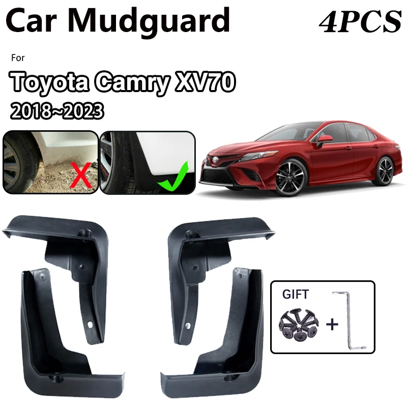 

Car Mud Flaps For Toyota Camry 2022 Accessories 2018~2023 XV70 Daihatsu Altis Front MudFlaps Fender Mud Guards Splash Mudguards