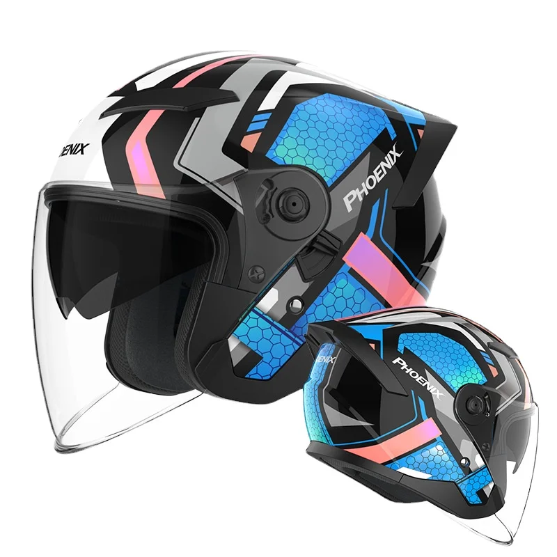 

Motorcycle men women helmets large size dual mirror winter helmet running helmet full helmet safety half helmet off-road helmet