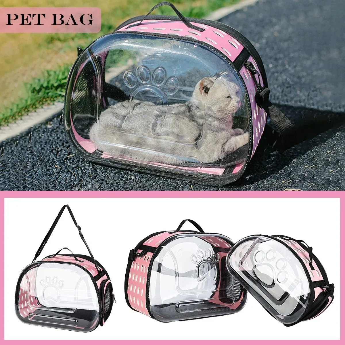Cat Carrier Pets Transportin Cats Dogs Pet Shoulder Bag Backpacks Breathable Foldable Outdoor Dogs And Cats Kitten Puppy Travel pet carrier bag,pet carrier backpack,pet bag