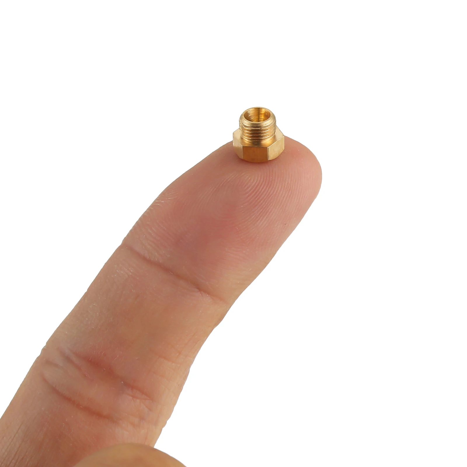 M5x0.5mm/0.68mm Brass Jet Nozzles for Propane LPG Gas Pipe Water Heater DIY Burner Parts LP Gas Conversion Kit 20Pcs