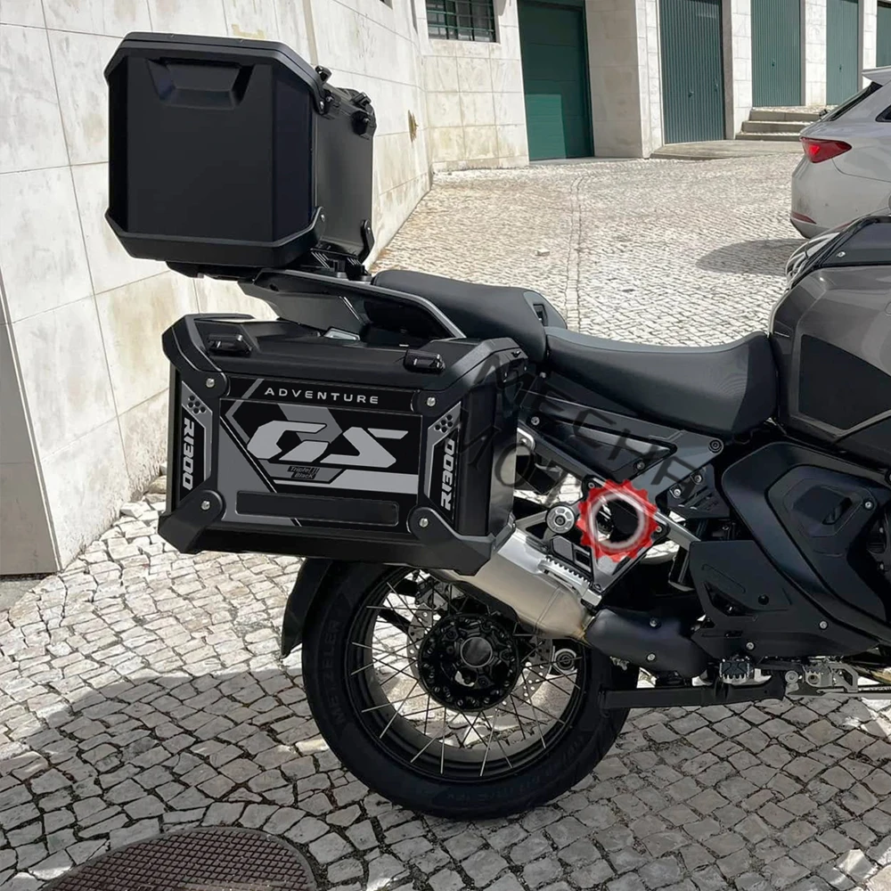 Resin Bike Motorbike 3D Stickers Compatible with BMW R 1300 GS Trophy 2023-2025. Bike Tank Side Protector from Impact and Scratches. Sticker 3D Resin Gadget Moto