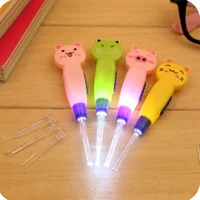 Baby Care Ear Cleaner LED Flashlight Earpick Remove Ear Wax Ear Curette Hygiene Ear Cure Ear Cleaning Tools 2