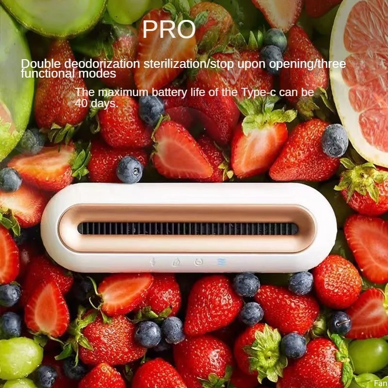 Refrigerator Deodorizer Clothing Deodorizer Sterilization and Freshness Bottle Toy Sterilizer Smart Mini Rechargeable Purifier 3