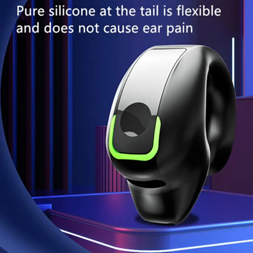 Фото Наушники с костной проводимостью Gd28, Bluetooth-совместимые наушники 5,3, легкие деловые спортивные наушники №4