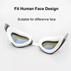 Silicone Swim Goggles Anti-fog UV Plating Pool Glasses Men Women Swimming Eyewear 5