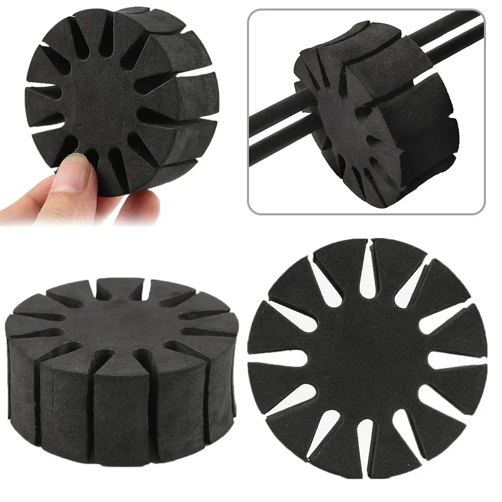 Archery Arrow Holder EVA Foam Round Rack For 12 Arrows Separator Quiver Protect Spliter Shelf Tool 1/2/4PCS