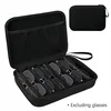 6/7 Compartment Adjustable Glasses Storage Box Portable Organizer