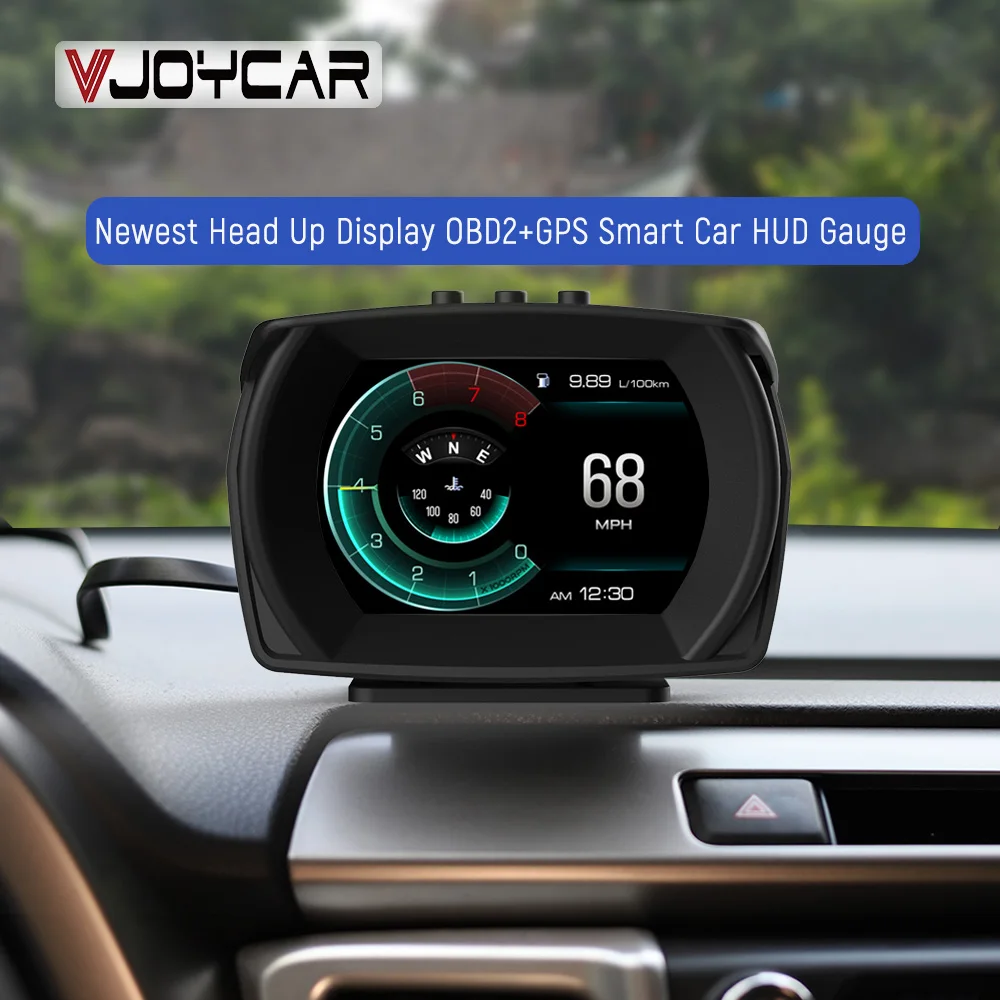 HD Car HUD Head Up Display MPH/KM/h RPM Temp Speed Limit Alarm Digital –  Auto Lines Australia