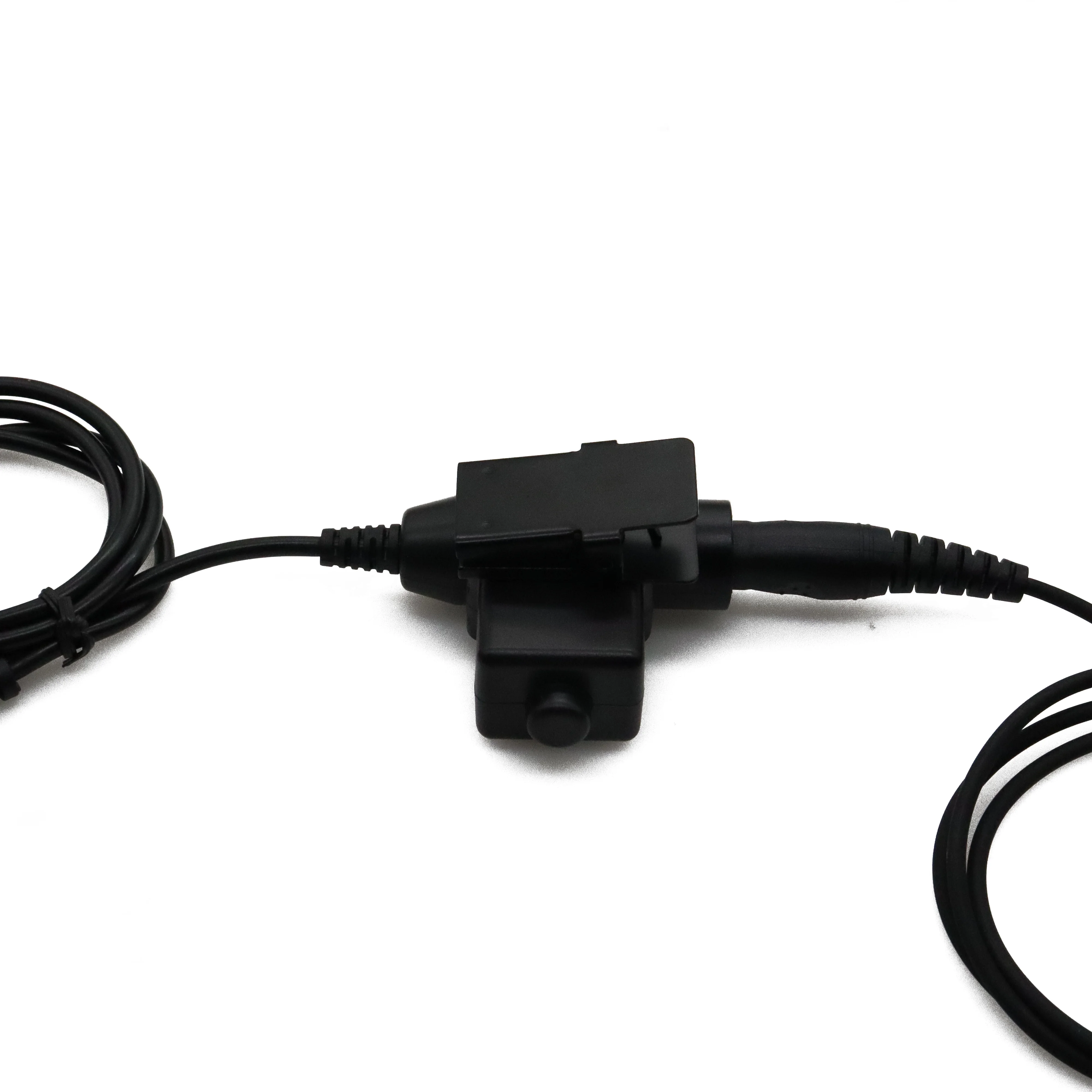 PANTZ Ricetrasmittente U94 PTT. Auricolare tattico Auricolare Microfono for Kenwood baofeng UV-5R UV-6R BF 888S BF-F8HP Radio bidirezionale (Color : Headset with U94 PTT PANTZ Ricetrasmittente U94 PTT. Auricolare tattico Auricolare Microfono for Kenwood baofeng UV-5R UV-6R BF 888S BF-F8HP Radio bidirezionale (Color : Headset with U94 PTT