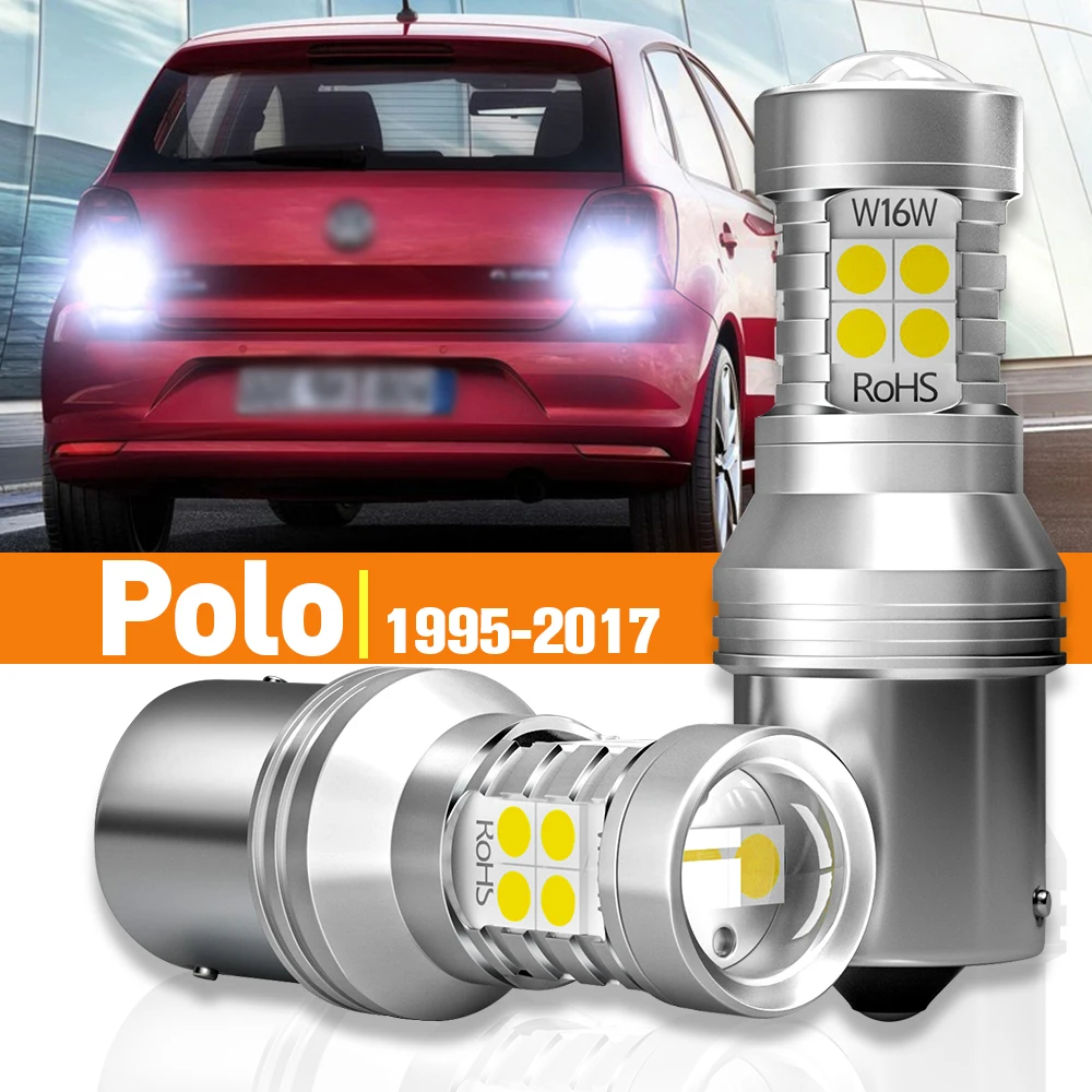 

2pcs LED Reverse Light For VW Polo 6n 6r 6c 9n 1995-2017 2008 2009 2010 2011 2012 2013 2014 2015 2016 Accessories Canbus Lamp