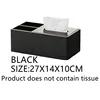 Leather Tissue Box Paper Drawer Creative Phnom Penh Tissue Storage Box Paper Sleeve Home Living Room Hotel Room Decorate 4