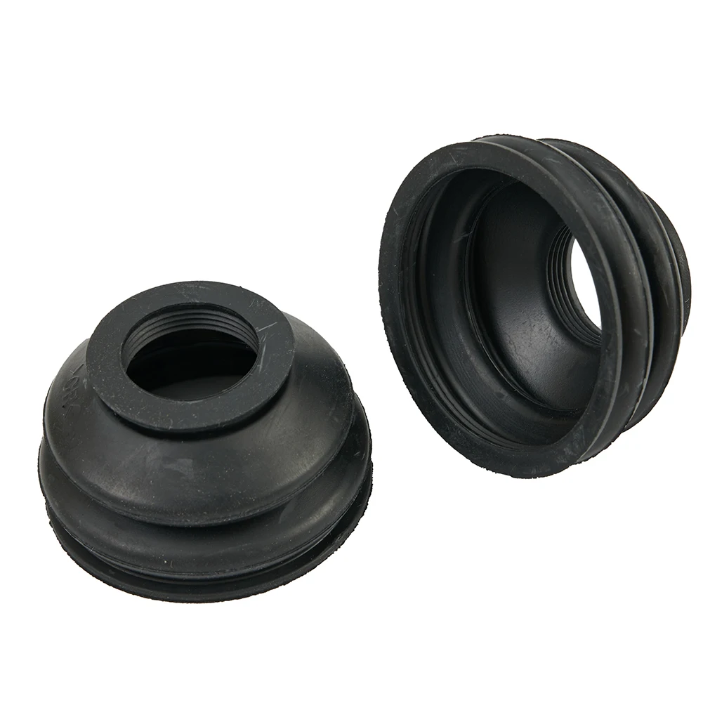 Ball Joint Dust Boot Covers Replacing Rubber Set Car Flexibility High Quality Minimizing Wear Part Tie Rod End 6pcs