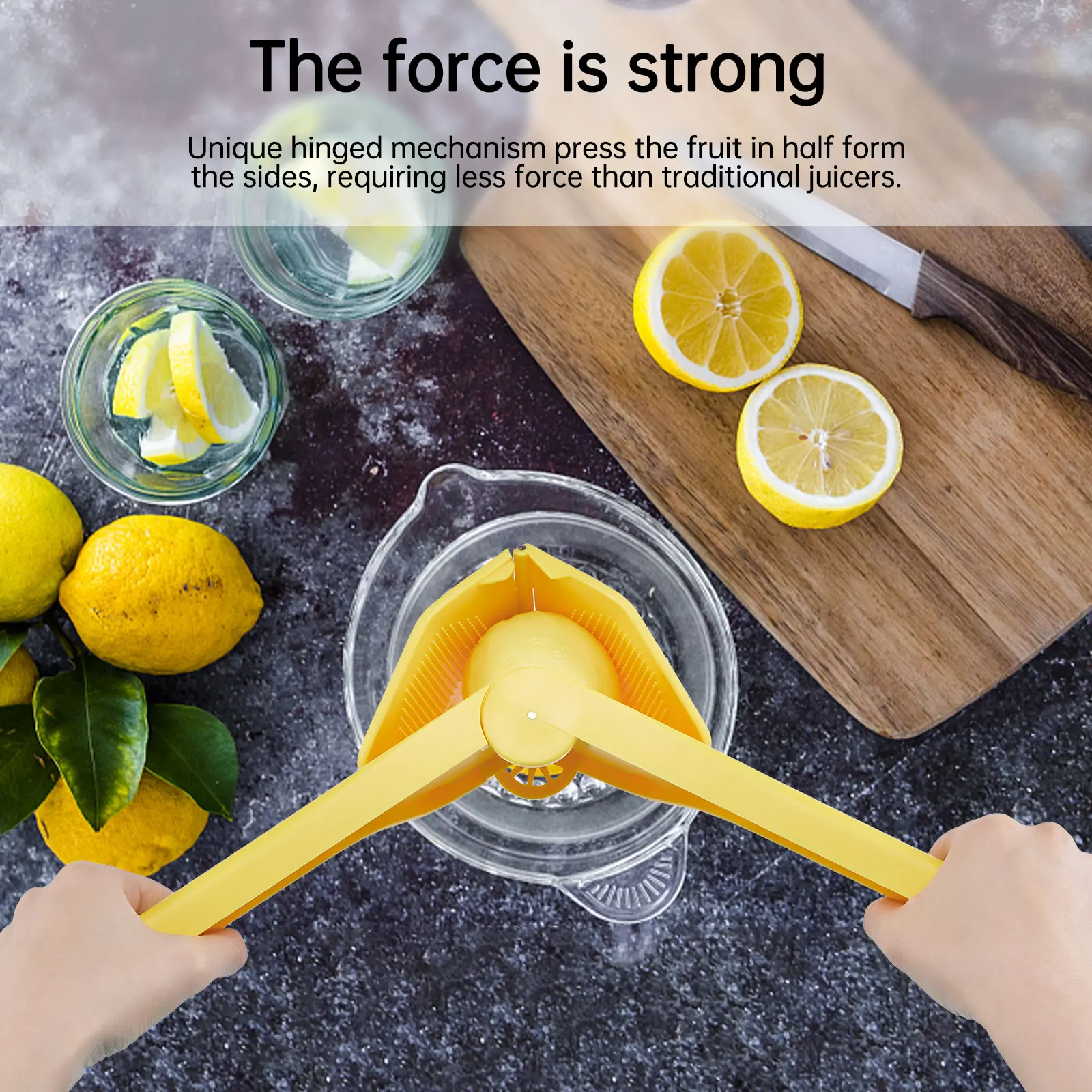 Lemon Squeezer Heavy Duty Lime Juicer Manual Citrus Hand Press Juicer for Kitchen Manual Citrus Press Fresh Fruit Tool lemon squeezer