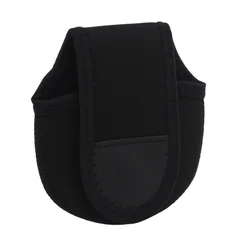 Portable Neoprene Fishing Reel Protective Case - Enhanced Storage (Black)