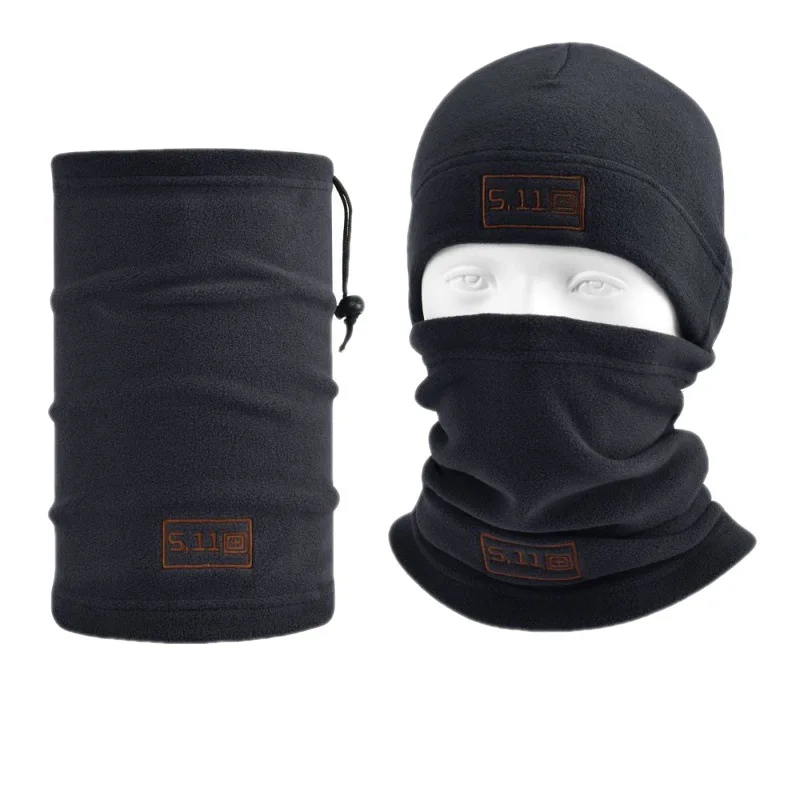 Winter Polar Coral Hat Fleece Balaclava Men Face Warmer Beanies Thermal Head Cover Tactical Military Sports Scarf Caps 6
