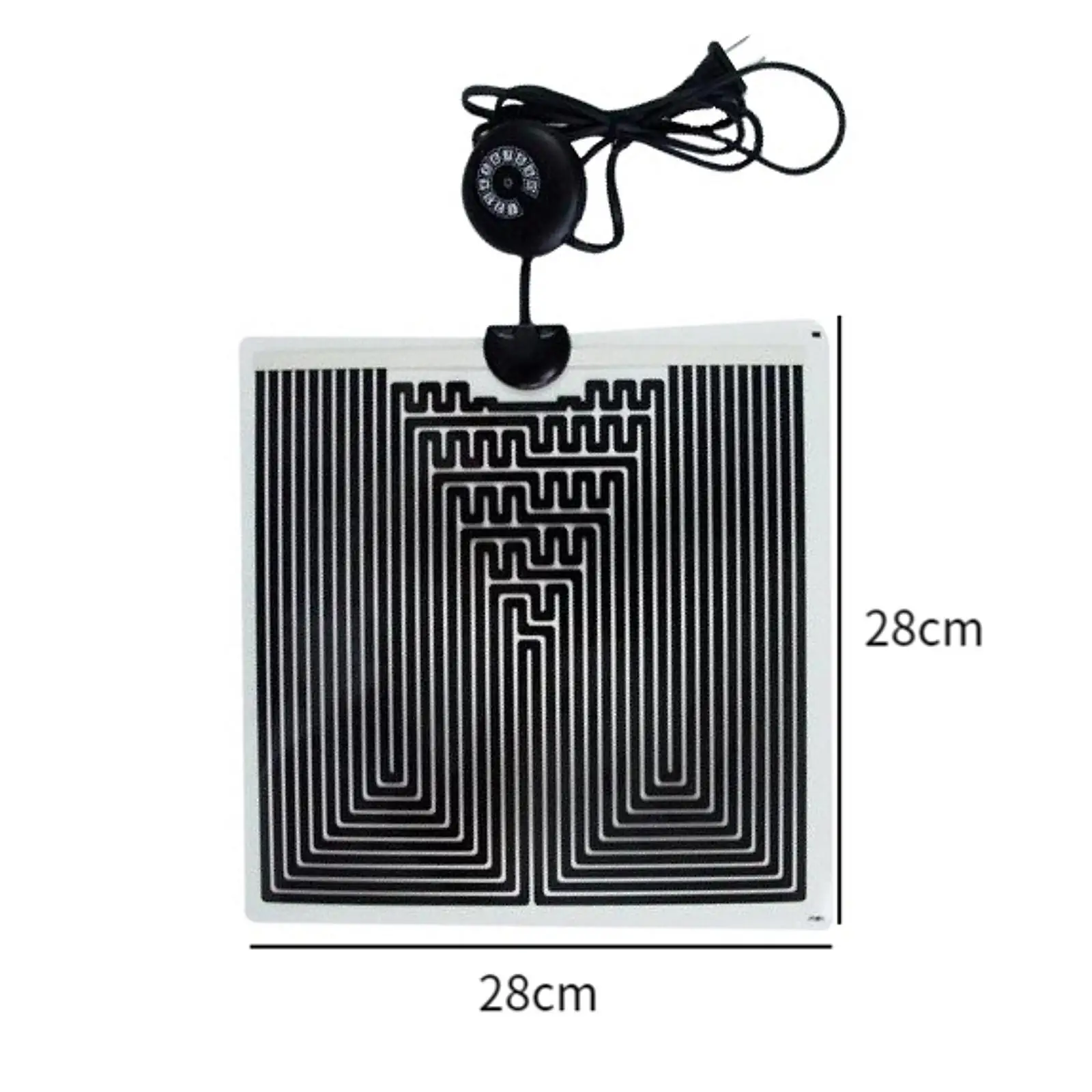 Reptile Heating Pad Portable Adjustable Temperature Under Tank Terrarium Heating Mat for Snake Turtles Frogs Gecko Tortoise