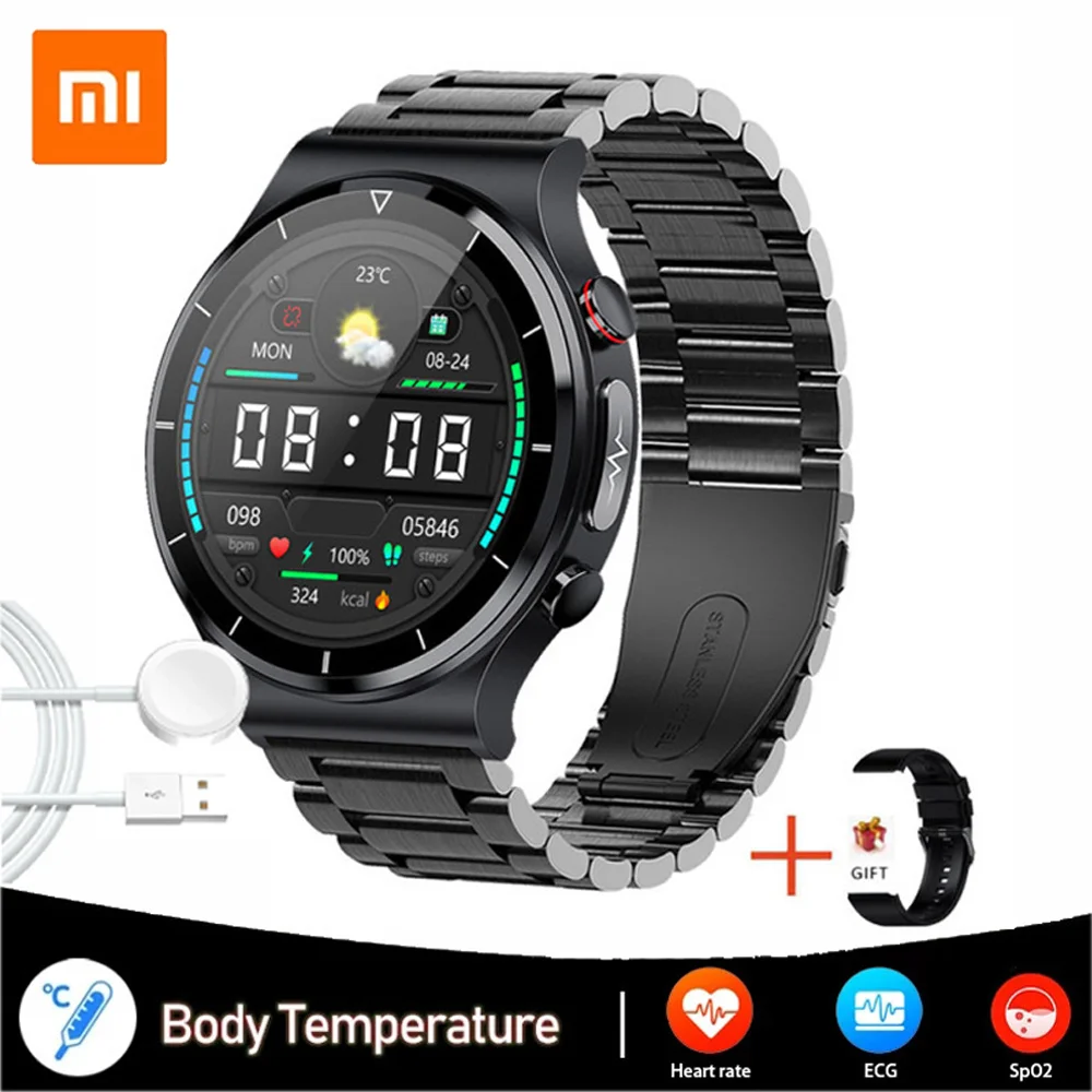 Xiaomi Smart Watch For Men Ecg+ppg Body Temperature Blood Pressure