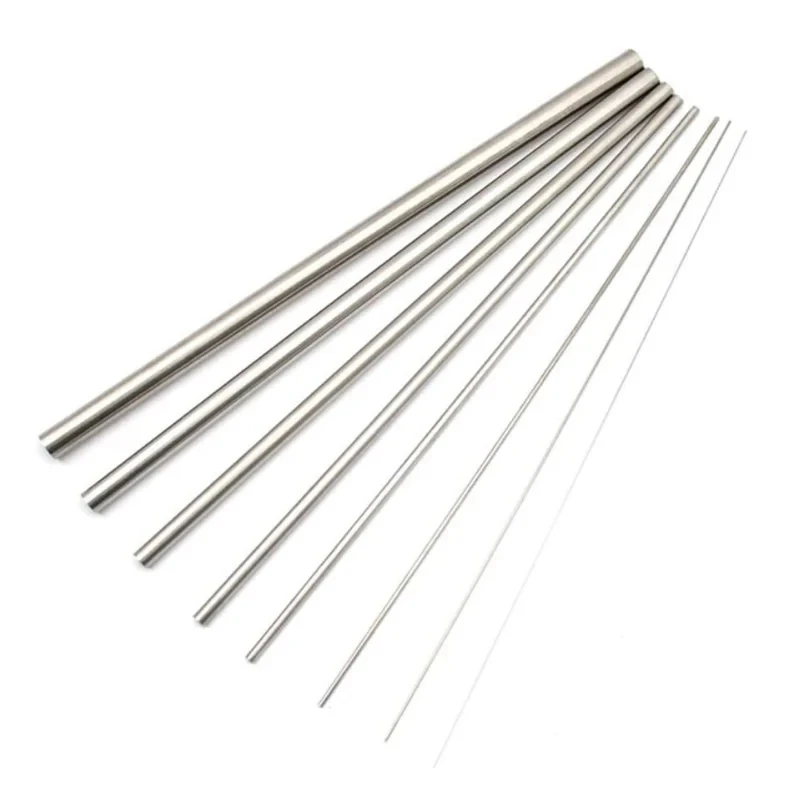 1pcs~10pcs 304 Stainless Steel Round Capillary Seamless long Straight Tube OD 0.3~12mm ID 0.1~11mm length 500mm Multi-spec stainless steel tube