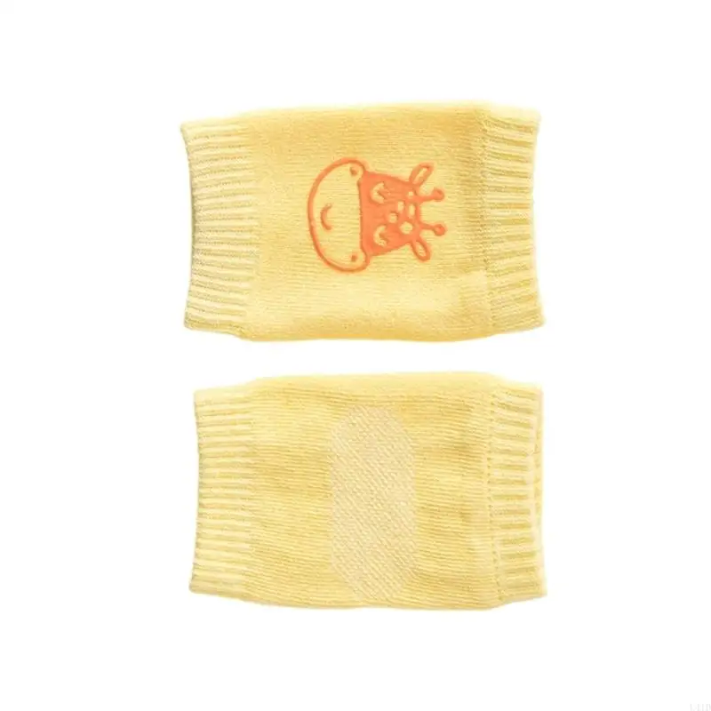 L41D Infant Nonslip Knee Protectors Leg Warmer Safety Protector for Baby Aged 6 to 24Months Ensures Crawling Safety
