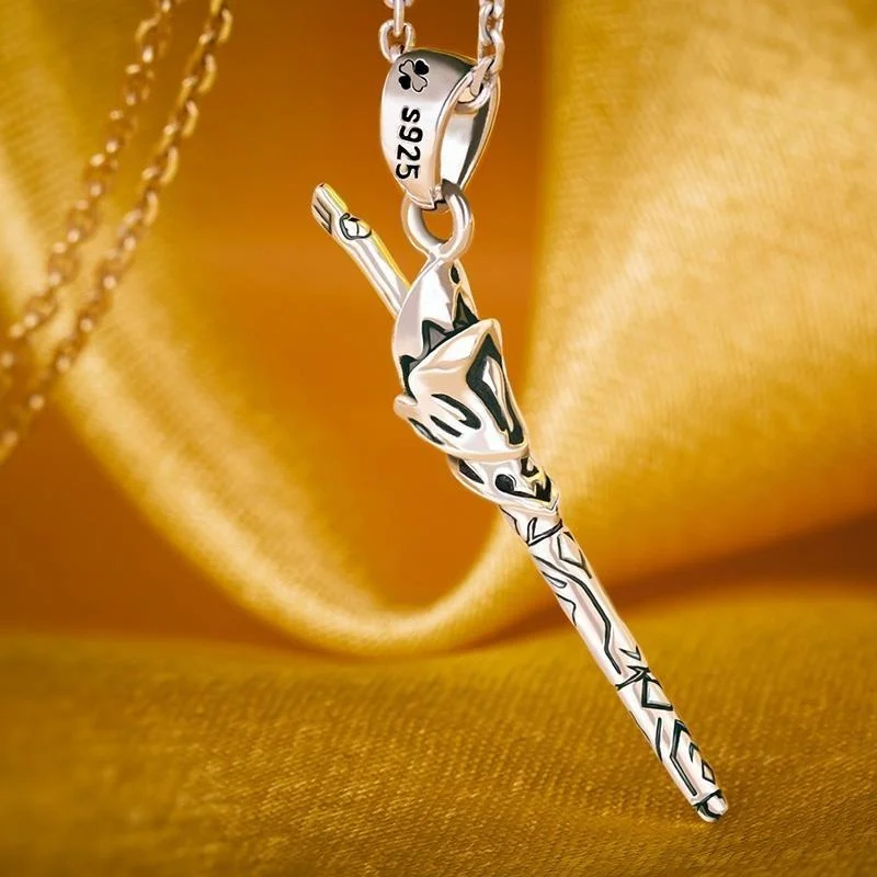 Anime Necklace for Women Fate Stay Night Necklace Man Gilgamesh Enuma