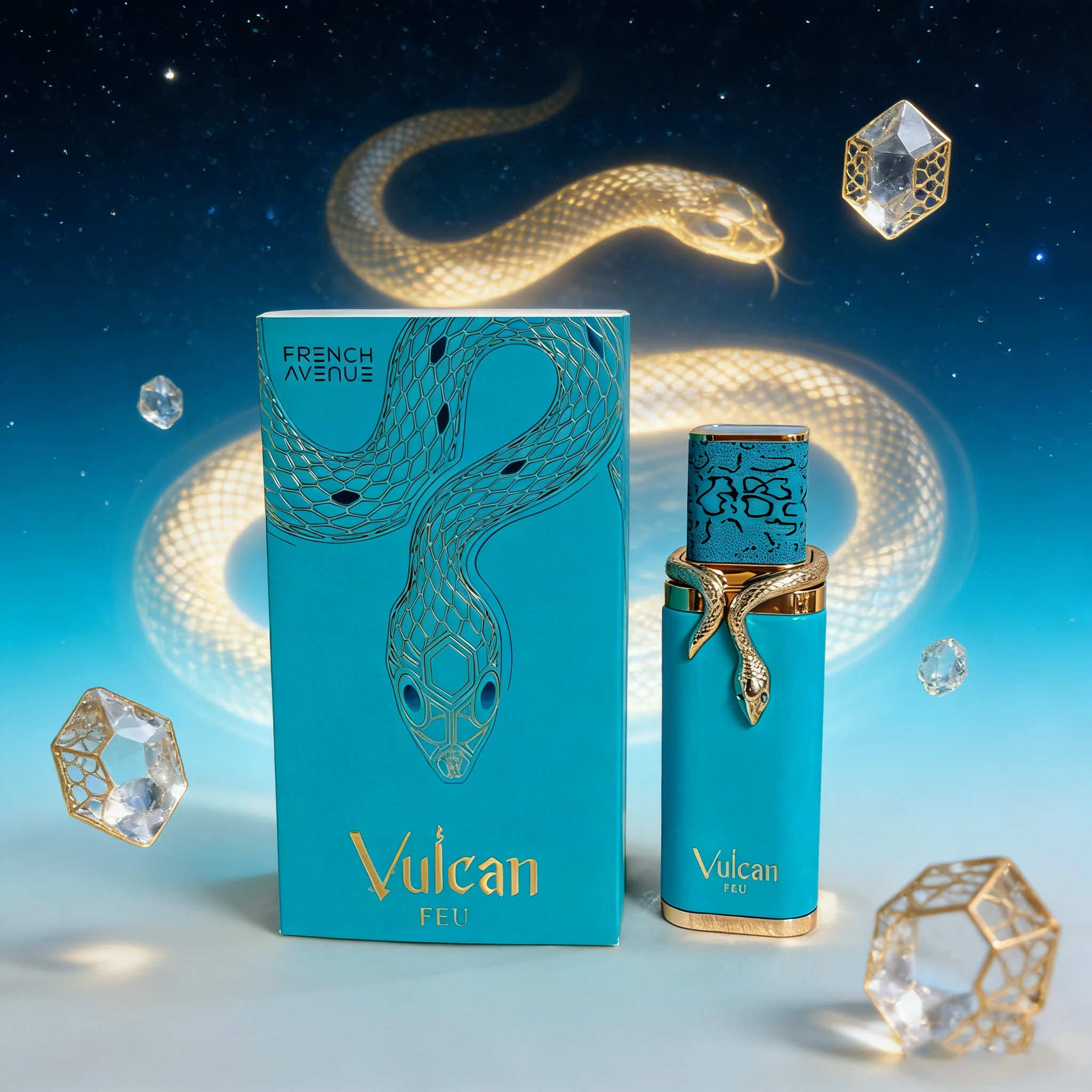 Vulcan French Avenue for Men and Women Eau De Parfum 100Ml/3.4Oz Recommended Valentine's Day Gifts 2