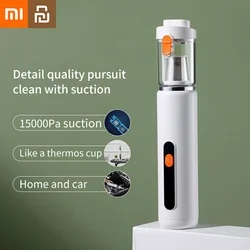 Youpin Xiaomi Vacuum Cleaner Wireless 15000Pa Car Home Pet Hair Motorized Roller Brush Cordless Portable Auto Vehicle Vacuum