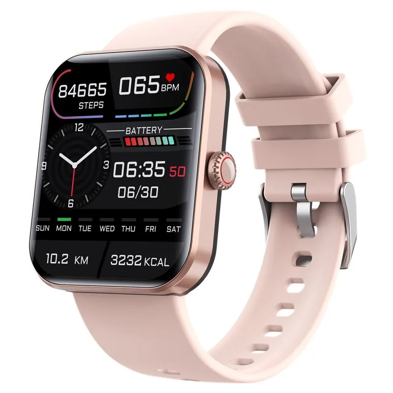 

2023 Smart Watch F57L Blood Glucose Blood Pressure 24 Hour Heart Rate Temperature Monitoring Sport Monitoring 1.91 Inch Screen