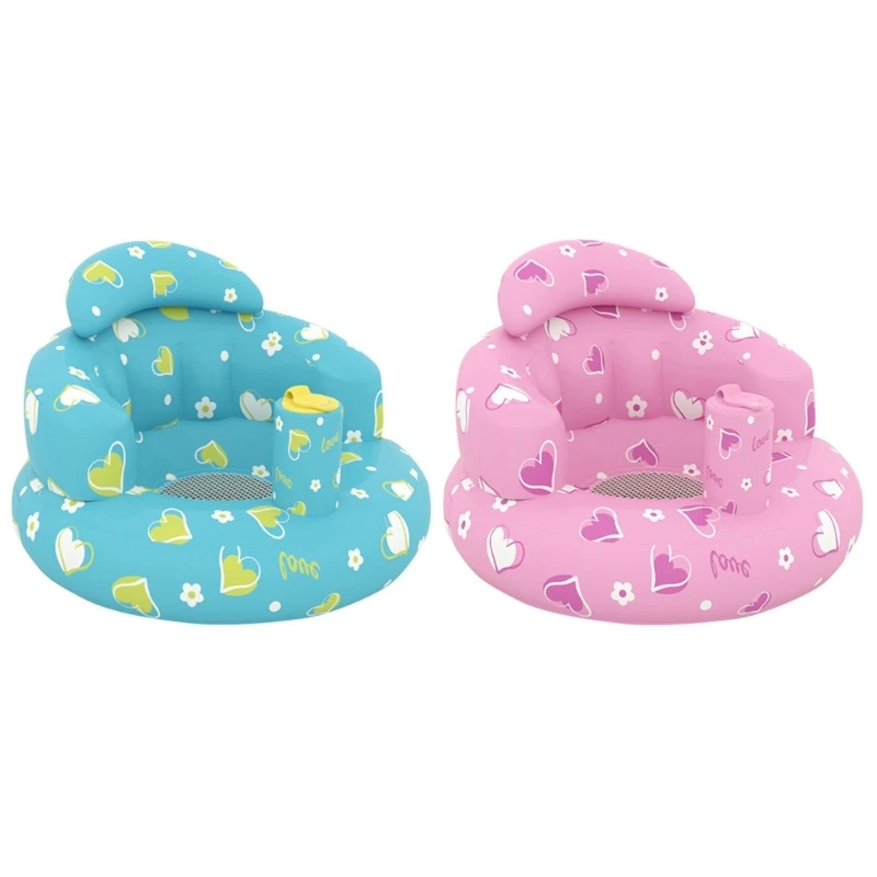 Baby Shower Chair Inflatable Infant Seats Infant Inflatable Couch Back Support Kids Chair