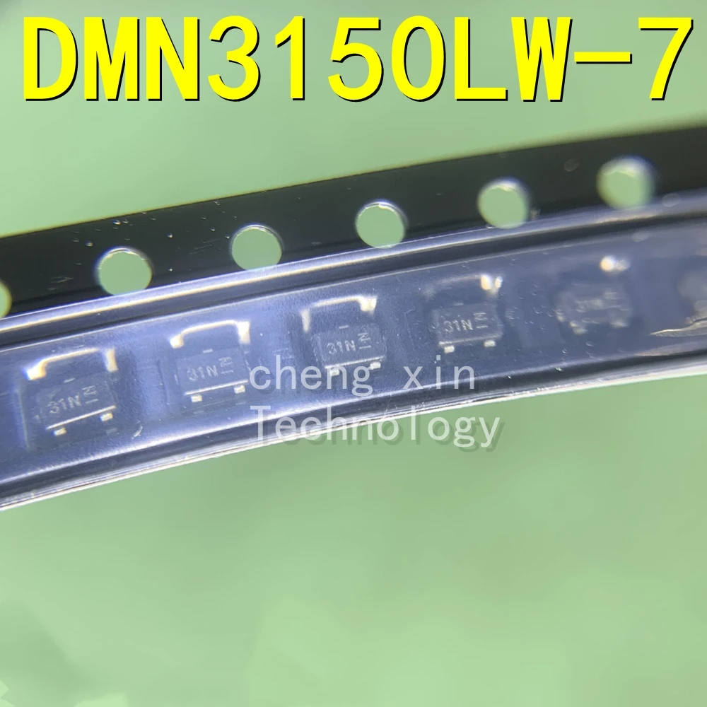 

DMN3150LW-7 100PCS 50PCS N-Channel Voltage:28V Current:1.6A Field Effect Tube (MOSFET) Original import silkscreen:31N SOT-323(SC