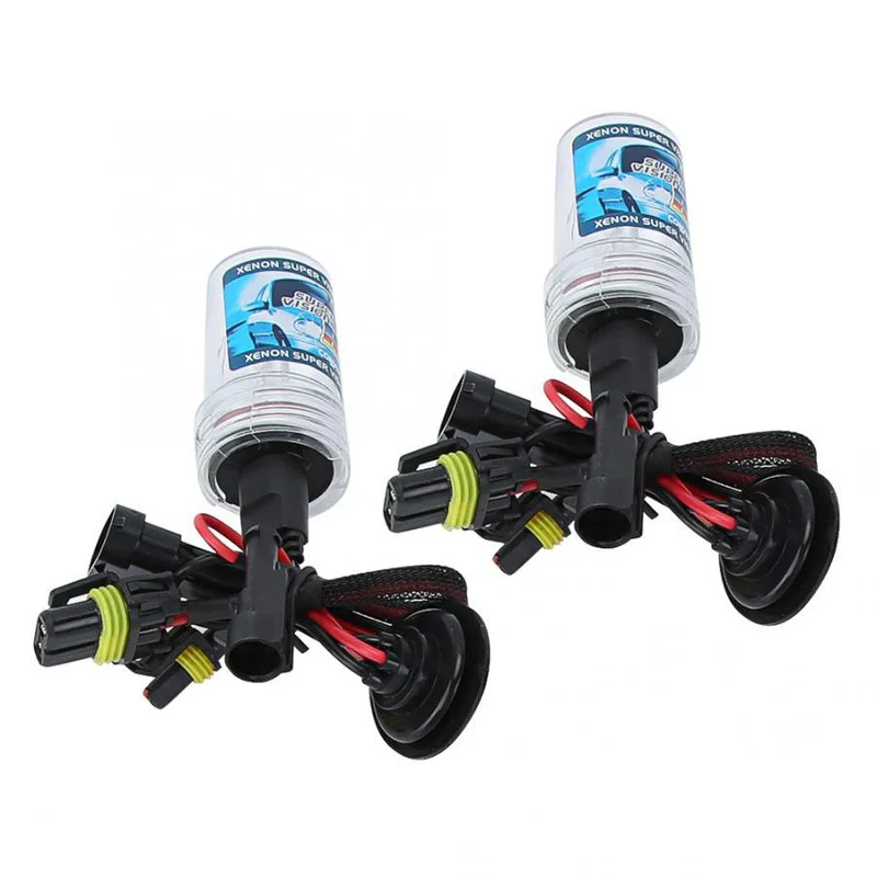 Car Headlight Bulbs 2X 55W Xenon H7 H11 9005 9006 H8 880 Hb3 Hb4 H1 Hid DC 12V 3000k 6000k 12000k
