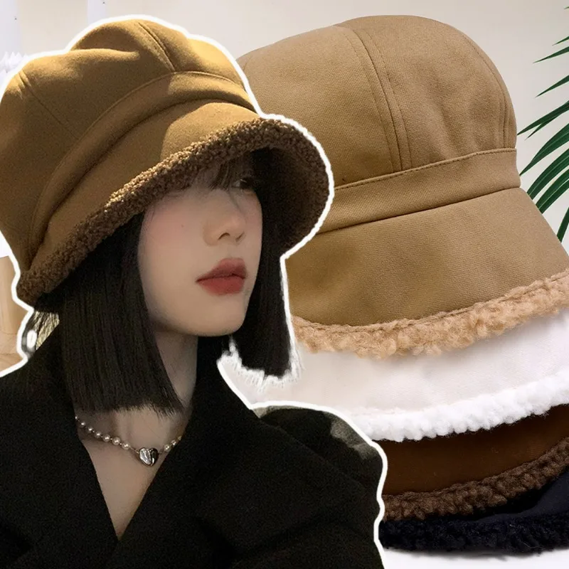 여성용 레트로 단색 벨벳 팔각형 베레모 모자, 두꺼운 따뜻한 하이 퀄리티 캐주얼 모자, 패션 액세서리, 겨울