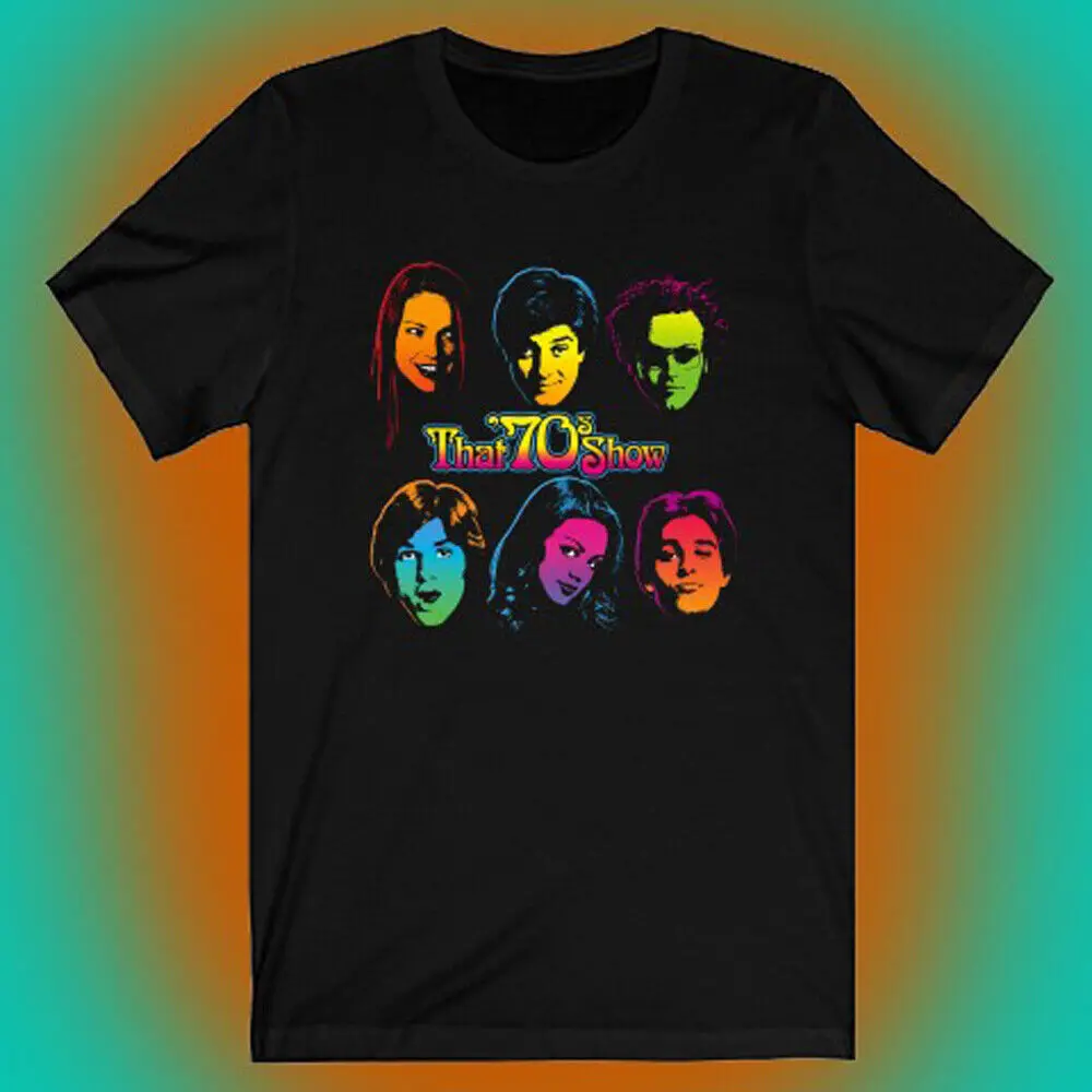 That 70's Show Men's Black T-Shirt Size S To 5xl Men's Cotton T-Shirt O-Neck Tees Short Sleeve Clothes Big Size