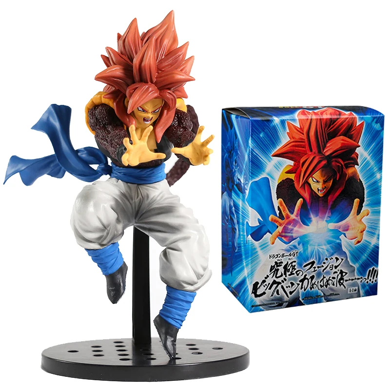 Bonecos Dragon Ball GT - Goku + Vegeta + Gogeta Super Sayajin 4 SSJ4 Super  Battle Collection Bootleg Articulado - Brinquedos