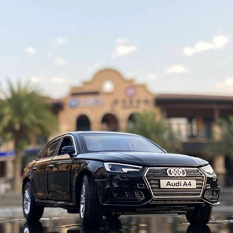 hotwheels cars 1:32 AUDI A4 Alloy Car Model Diecasts & Toy Vehicles Metal Model High Simulation Sound and Light Collection Childrens Gifts auto world diecast